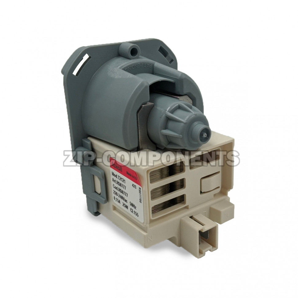 Помпа Askoll 25W (алюминий, на 3 защелках. клеммы назад вместе) Electrolux 1326630009