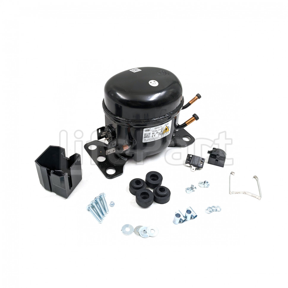 Компрессор Wansheng QD52Y (R-600, -23,33 С, 85 Вт) в оригинальной упаковке