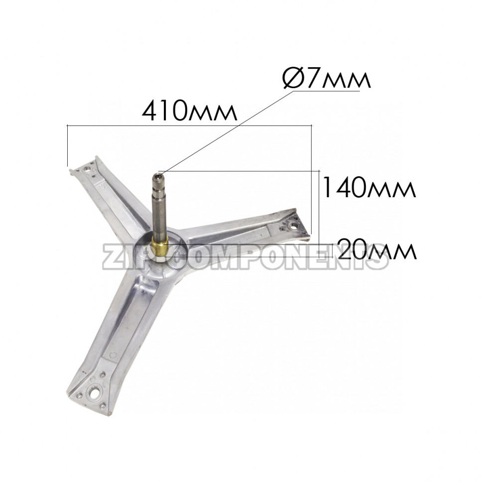 Крестовина барабана Beko 28004500100 cod744