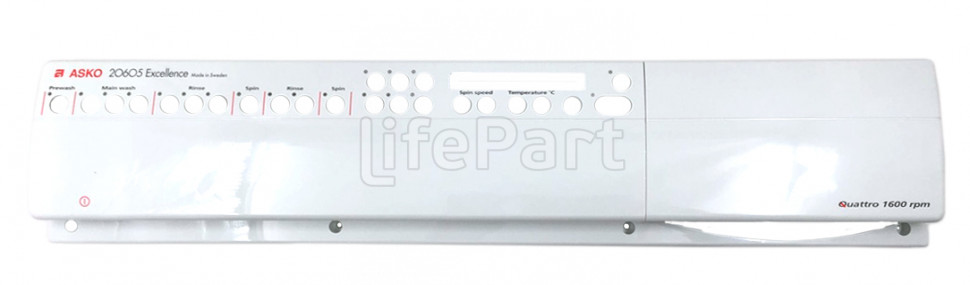 Декоративная панель стиральной машины Gorenje 8062540-0
