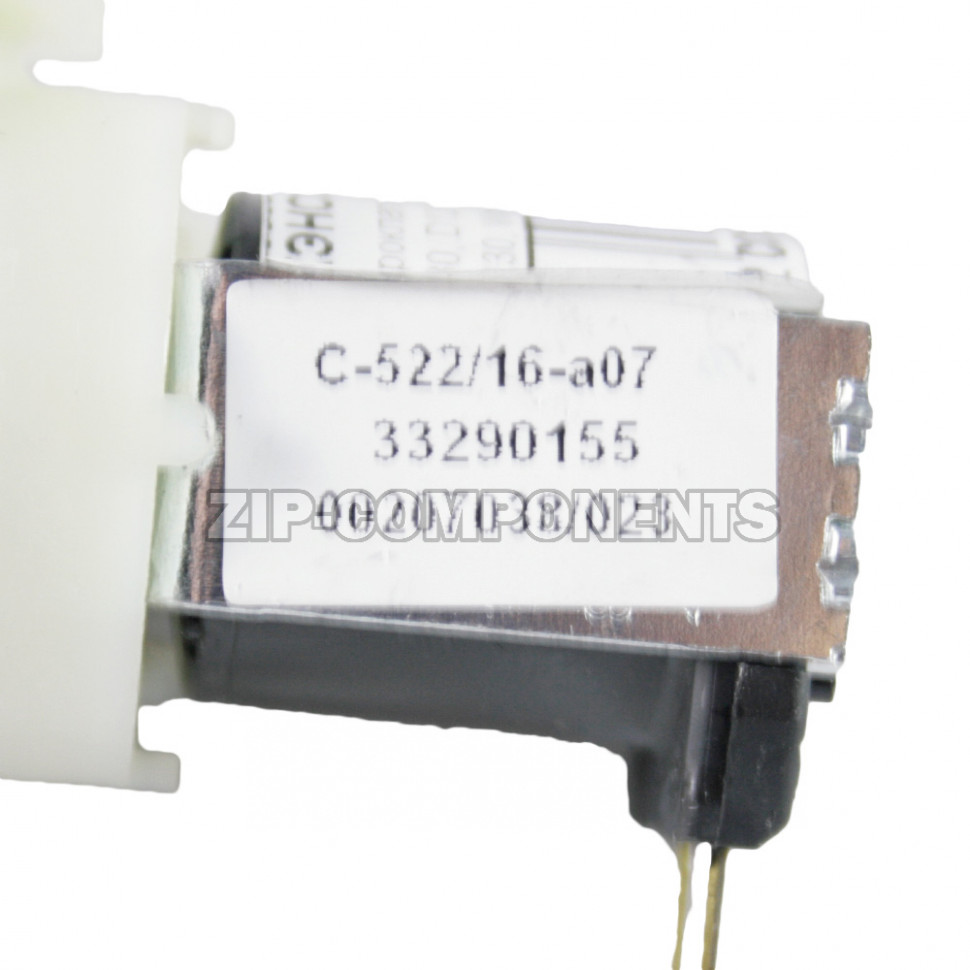 Электроклапан воды универсальный ELBI 1Wx180, D12mm заменяет Candy 90422130, Whirlpool 485229914005