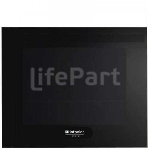 Внешнее стекло двери для духовки Indesit C00285862