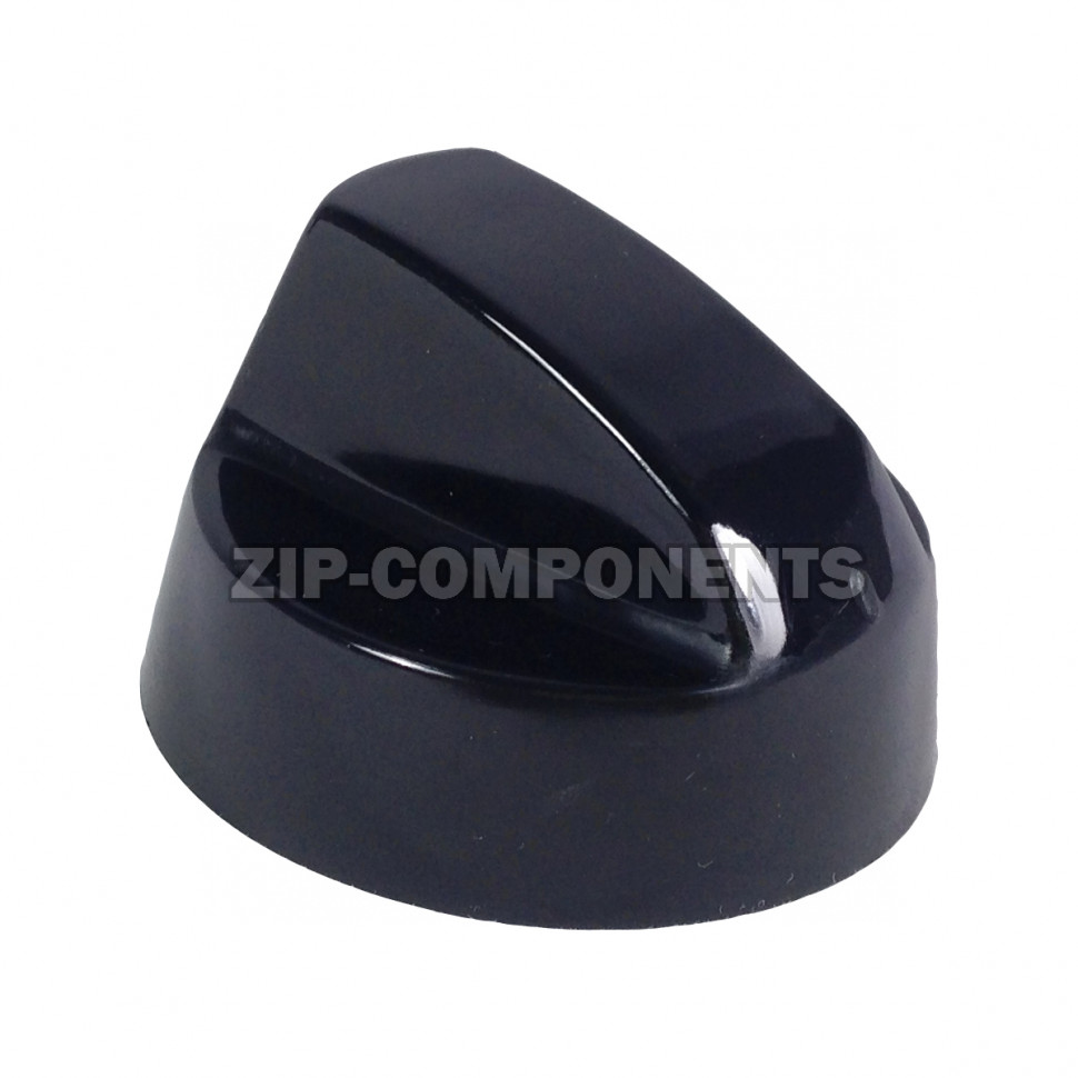 Ручка газового крана универсальная, 1 шт, черная