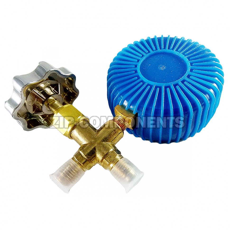 Коллектор одновентильный SM - 02 L  R-12, R-22, R-134, R-404 низкое давление