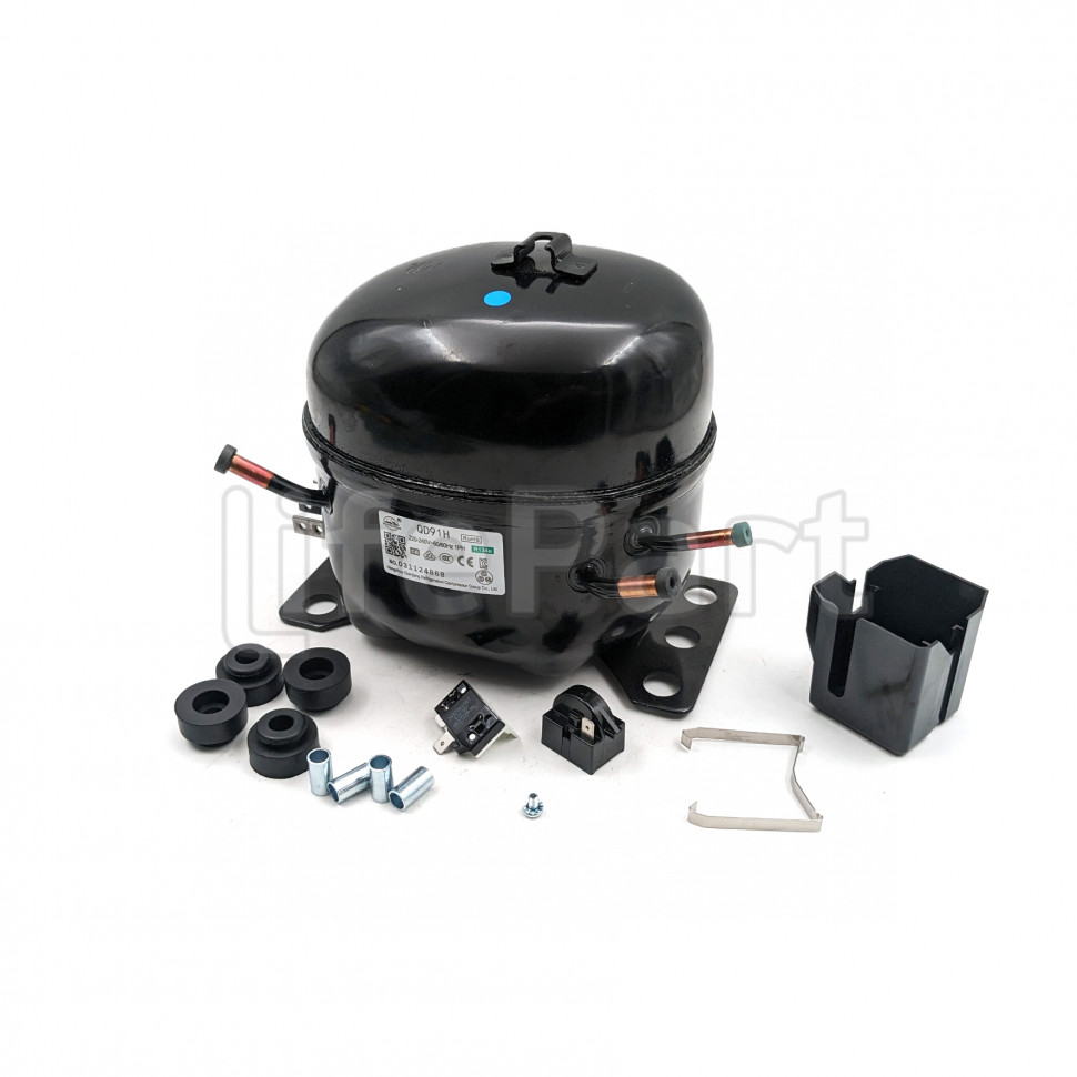 Компрессор Wansheng QD91H (R-134, -23,3 С, 208 Вт) в оригинальной упаковке