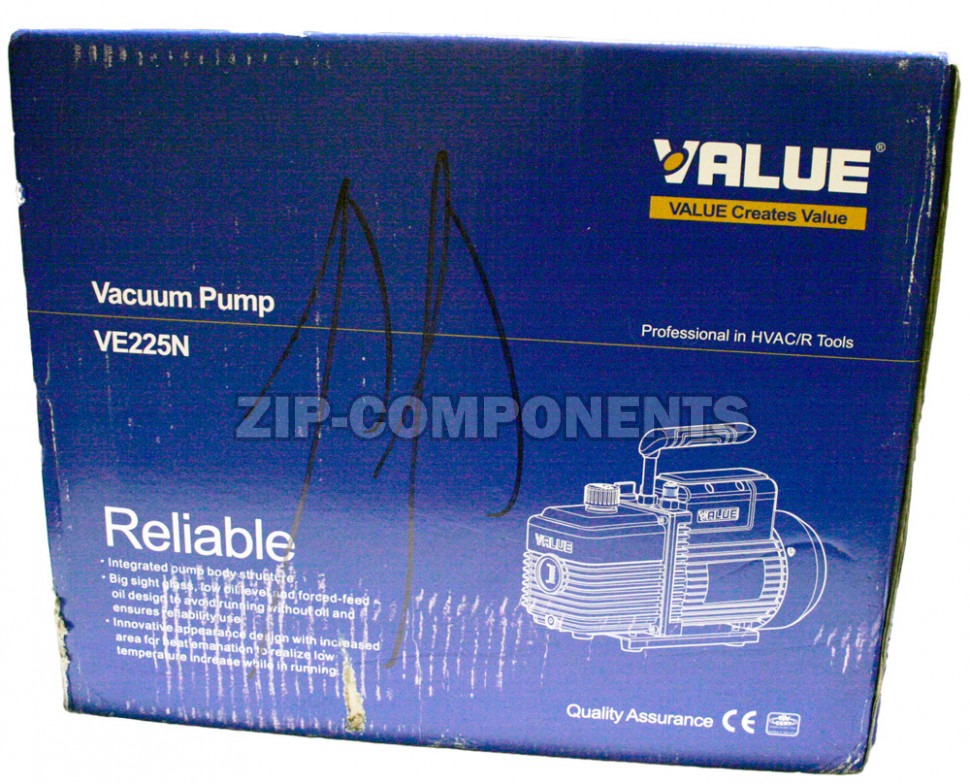 Вакуумный насос 2 ступенчитый VE 225N (70 л/мин)