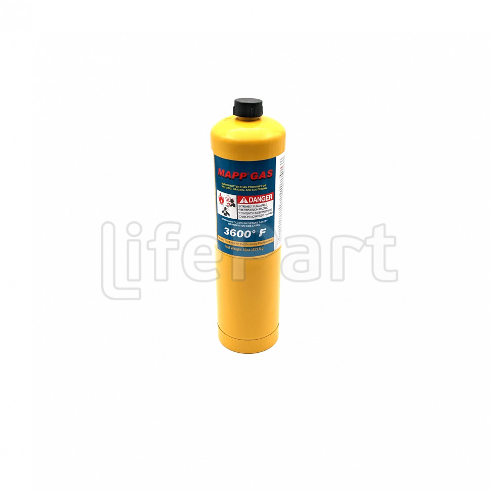 MAPP GAS Китай в баллоне 453,6 гр 3600F