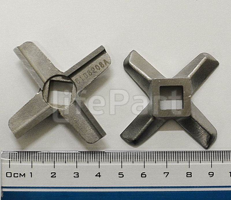 Нож MOULINEX/REDMOND, четырехгранник,  для моделей RMG-1203-8, RMG-1204 (MOULINEX, для модели HV6 (т