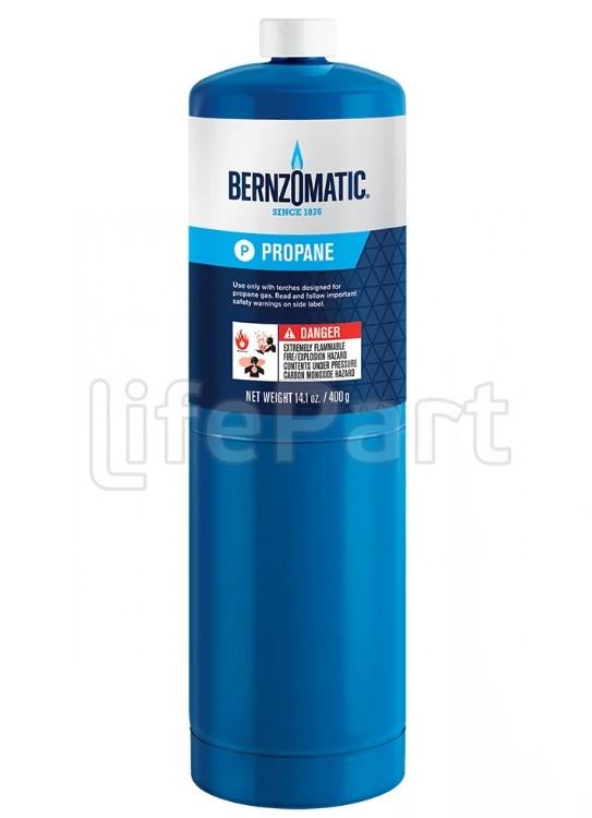 Баллон с газом пропан Bernzomatic, 400 гр