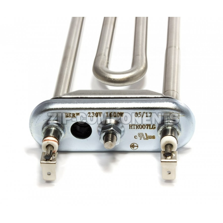 ТЭН 1600W прямой с отверстием под датчик длина 171x135mm Backer LG AEG73309902