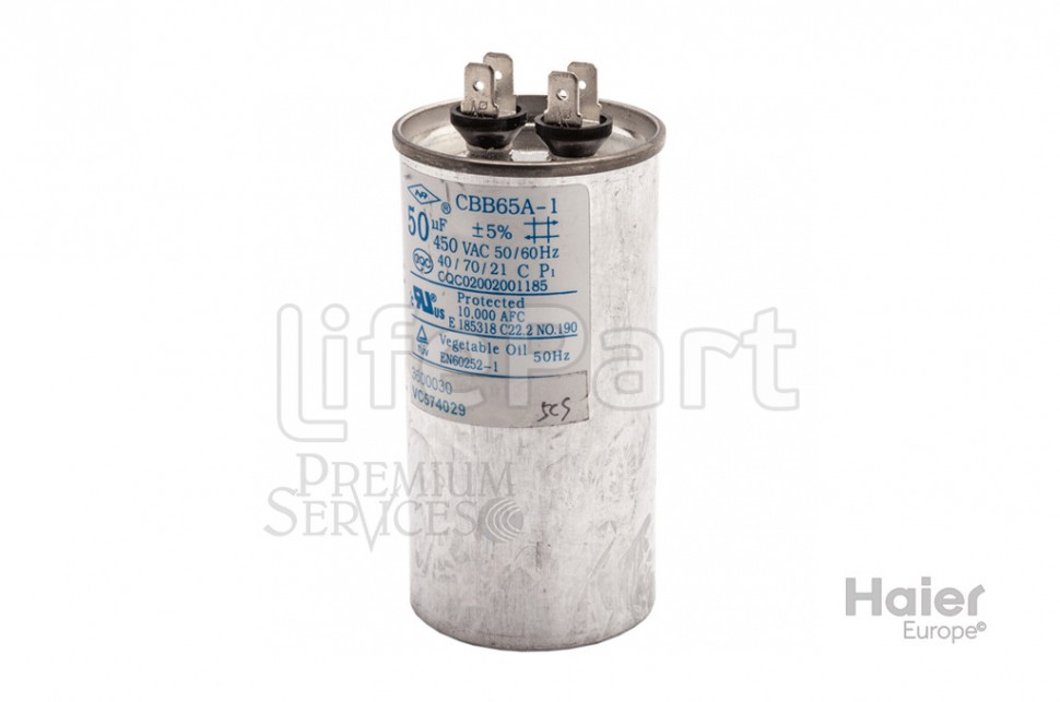 Конденсатор для компрессора Haier A001A3600030