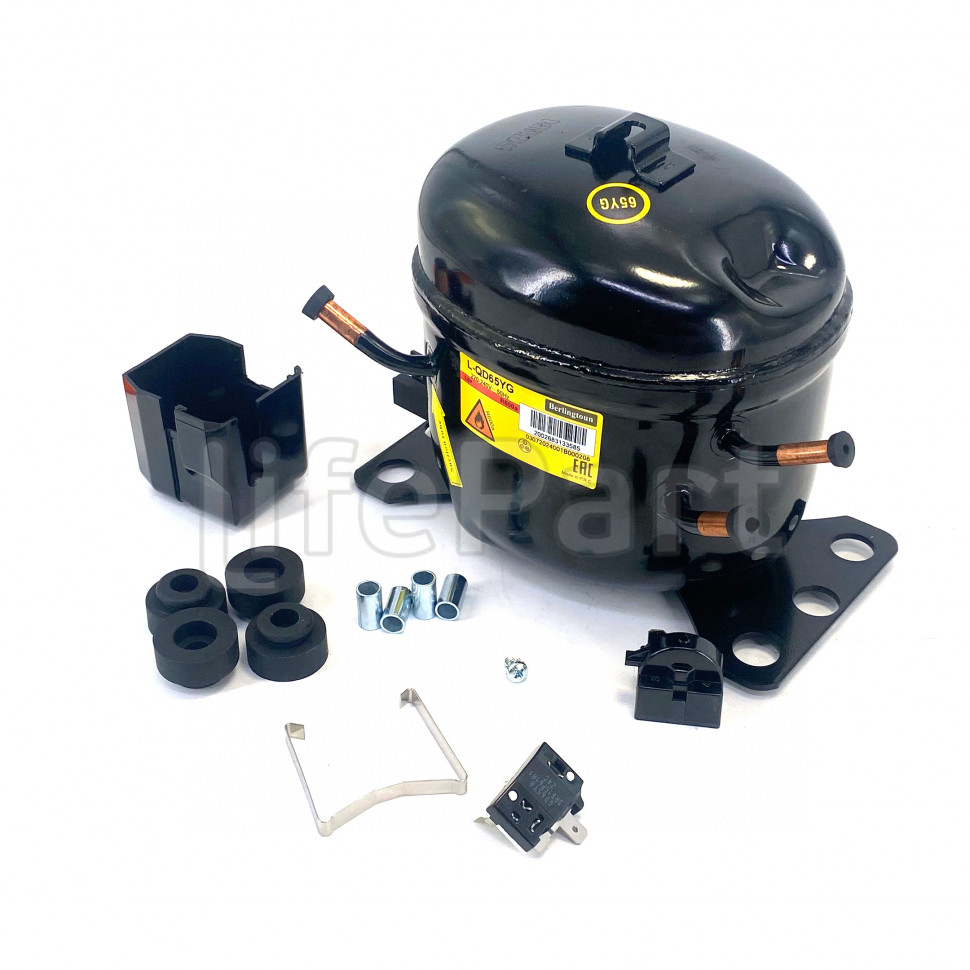 Компрессор Berlingtoun L-QD65YG (R600, 110Вт при -23С)