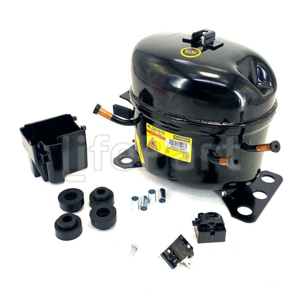 Компрессор Berlingtoun ML-QD75YG (R600, 130Вт при -23С)