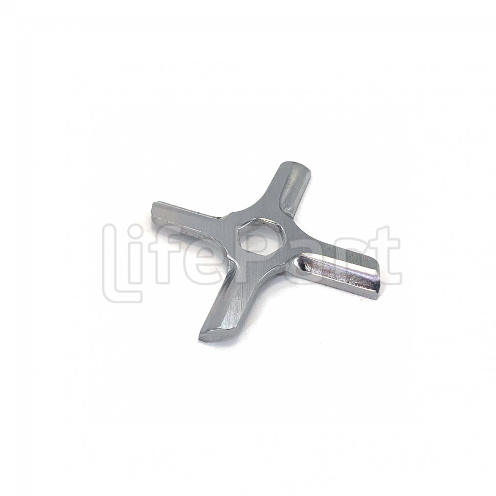 Нож мясорубки Moulinex MS-4775250 шток 3.2мм шестигранник D=46.6мм MM01W05