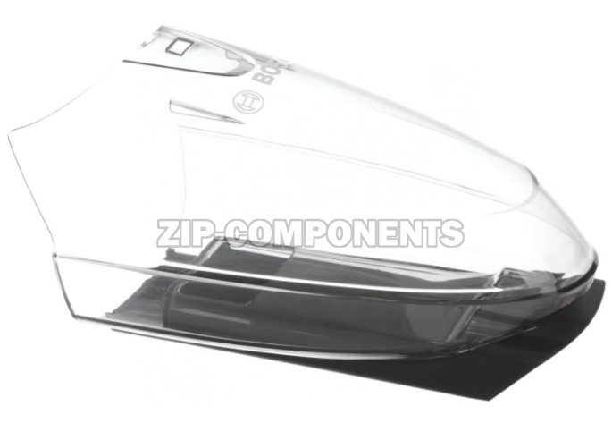 Контейнер для пыли для беспроводного пылесоса, прозрачный, без фильтров Bosch 12008909