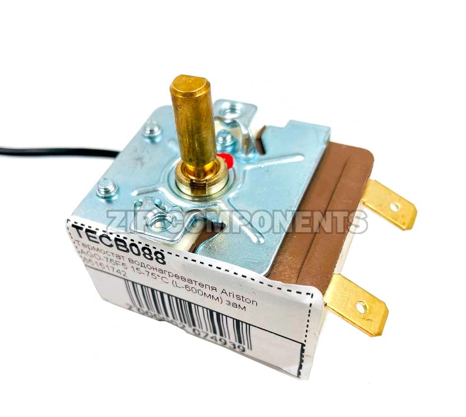 Термостат водонагревателя Ariston AGO-75F5 15-75°C (L-600мм) зам 65151742