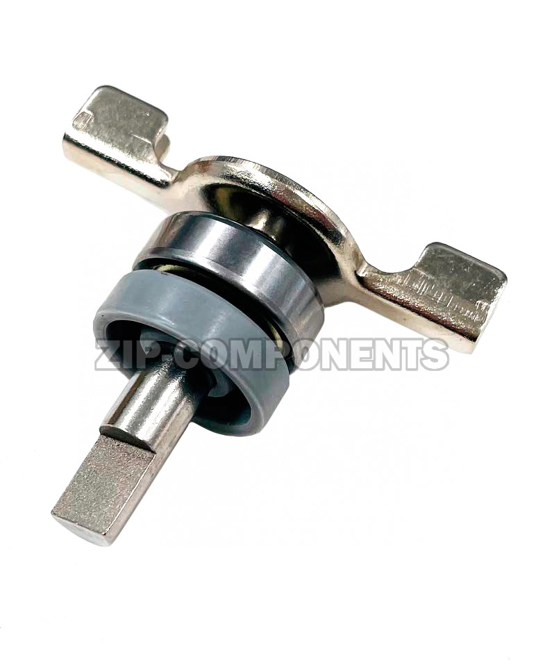 Шток ножа х/печи LG в сборе с подшипником 608ZZ и сальником 8x22x7 для ведер 15 и 20 литра