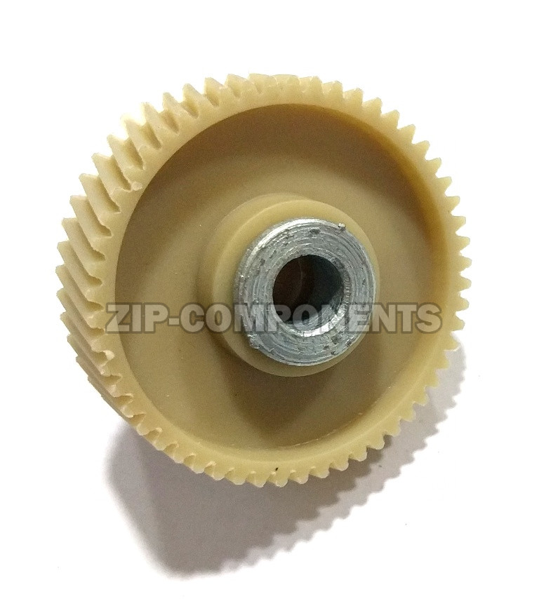 Шестерня c металлической вставкой для мясорубки Vitek Д-45/18мм, зубья 54/16шт (Косой/прямой)