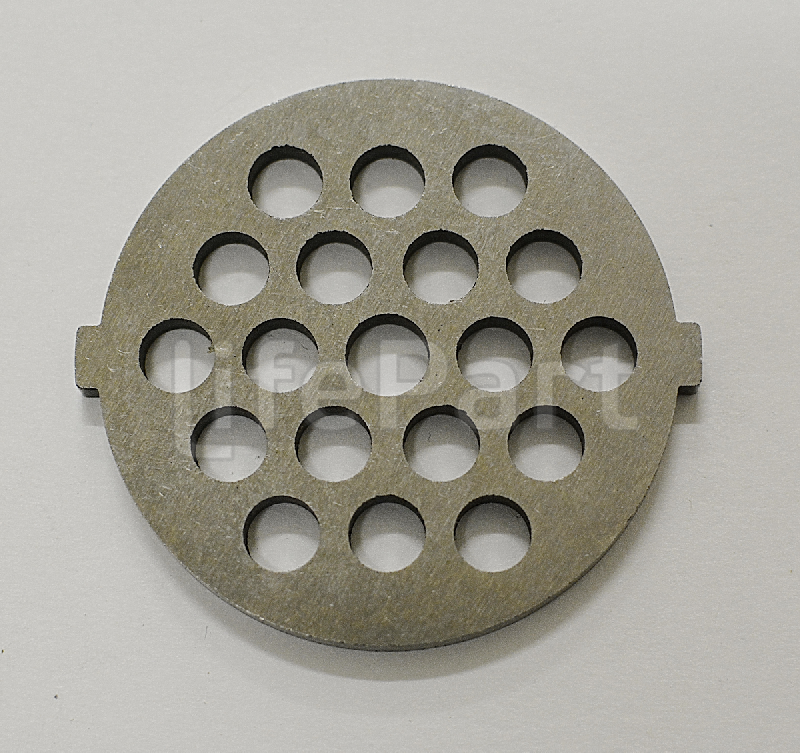 Решетка мясорубки Moulinex SS-989494 №4 (MS010), отверстия 7 мм