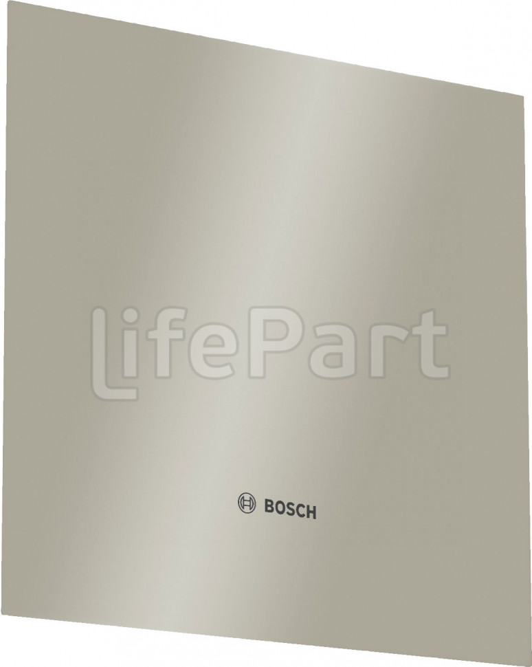 Декоративная стеклянная панель для вытяжки Bosch 00686469