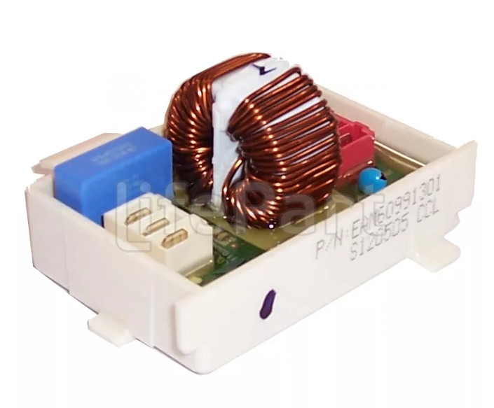 Фильтр электрический в сборе для LG F1495BDS, F14B3PDS7 EAM62492301