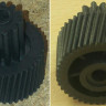 Шестерня Moulinex, Tefal Д-32,7/16,5мм, зубья 41/11шт. (Косой/прямой)