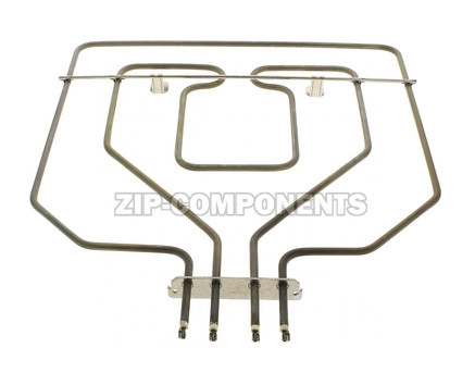 Верхний нагревательный элемент 1500 + 1300W духовки Bosch 00471375