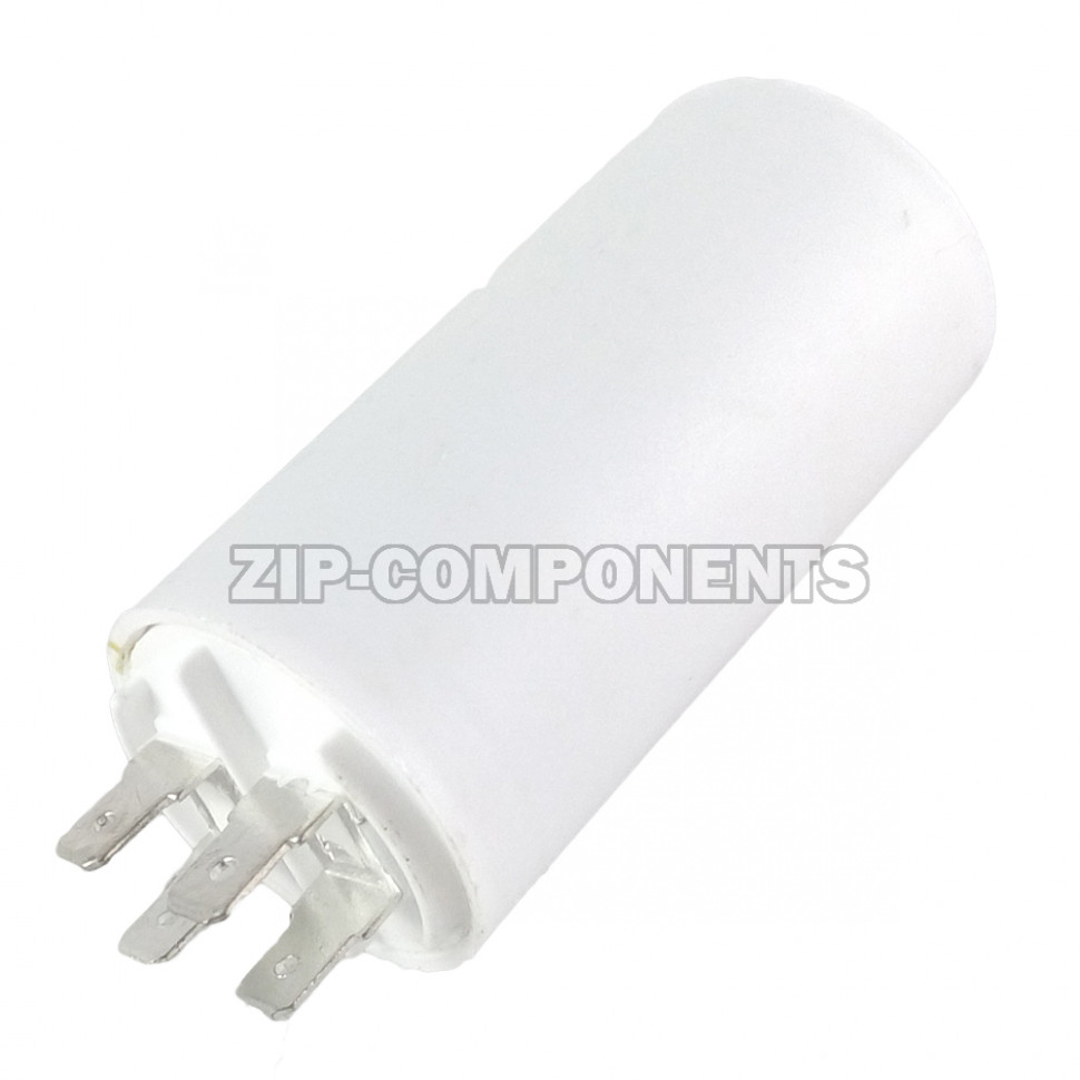 Конденсатор пусковой 10 мкФ, 450V, с креплением винт SKL