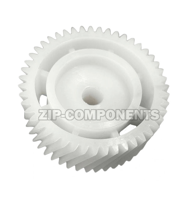 Шестерня для мясорубки Mystery, Leran, Centec, Хозяюшка, Erisson 53/20 мм, зубья 47/14шт, H-43мм, отв 8мм, (Косой/прямой) 