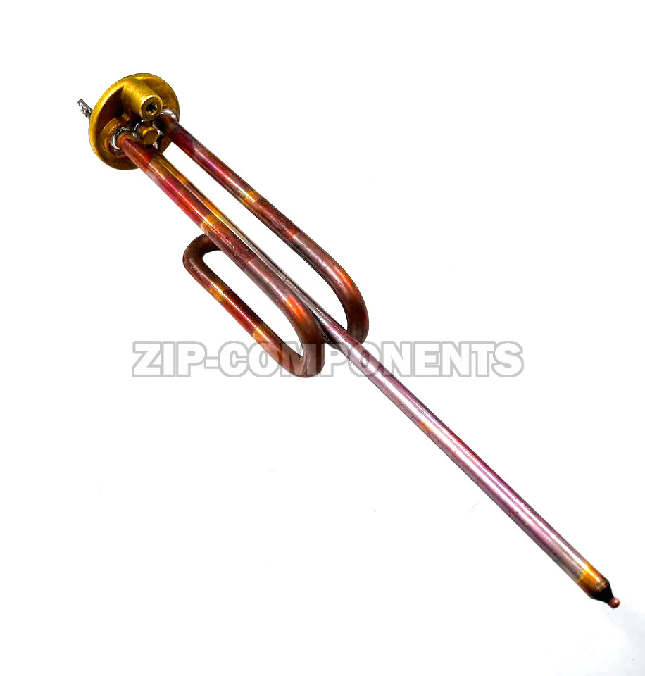 Тэн водонагревателя Europe 3401259 1500W под площадку, анод M6 MTS-816616, D-48м, H-270мм