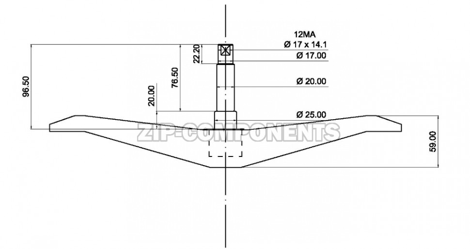 Крестовина барабана для стиральной машины Samsung DC97-11292A