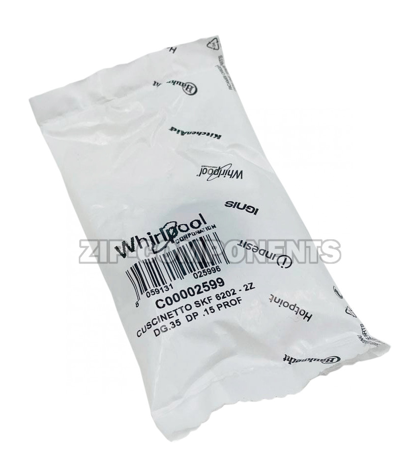 Подшипник 6202 ZZ SKF сервисная упаковка Whirlpool