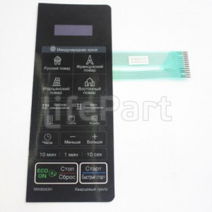 Сенсорная панель микроволновой печи MH6043H LG MFM62939101