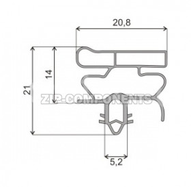 Уплотнитель 760x550 профиль ОМ
