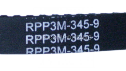 Ремень кухонного комбайна Kenwood, 126 зубьев, RPP3M-345-9. для модели PRO 2000 MG700