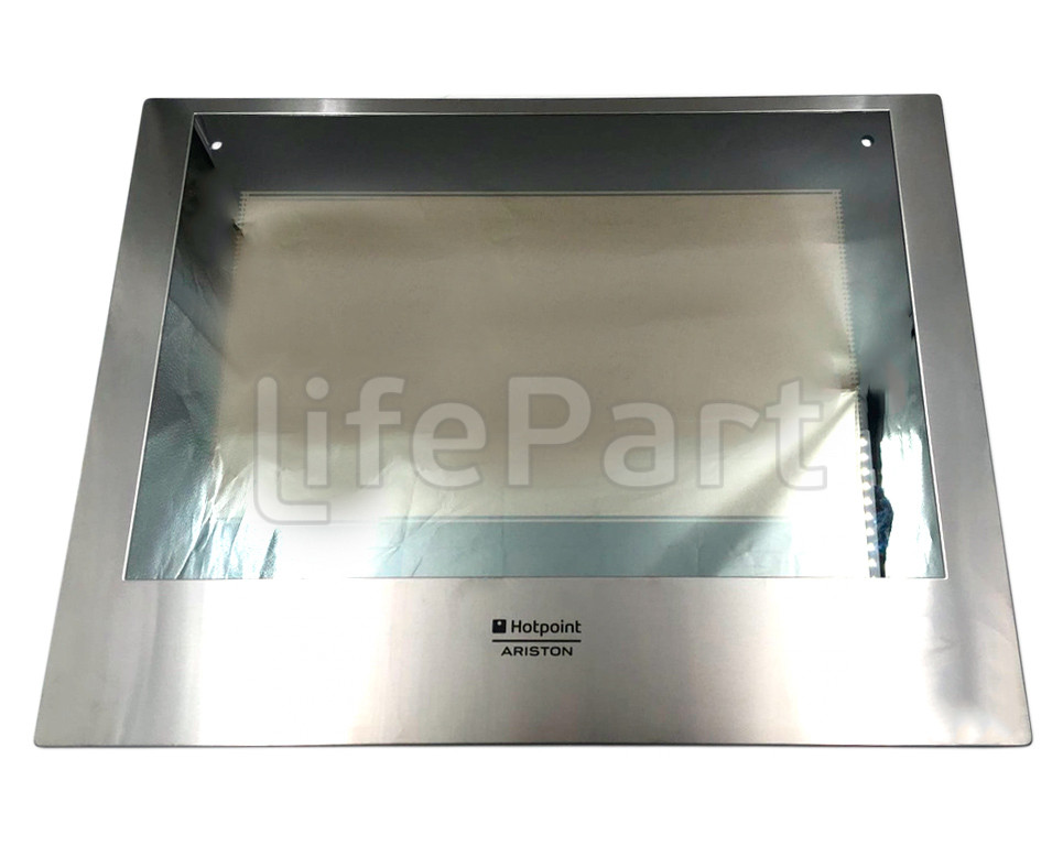 Дверь духовки стеклянная внешняя Indesit C00257722