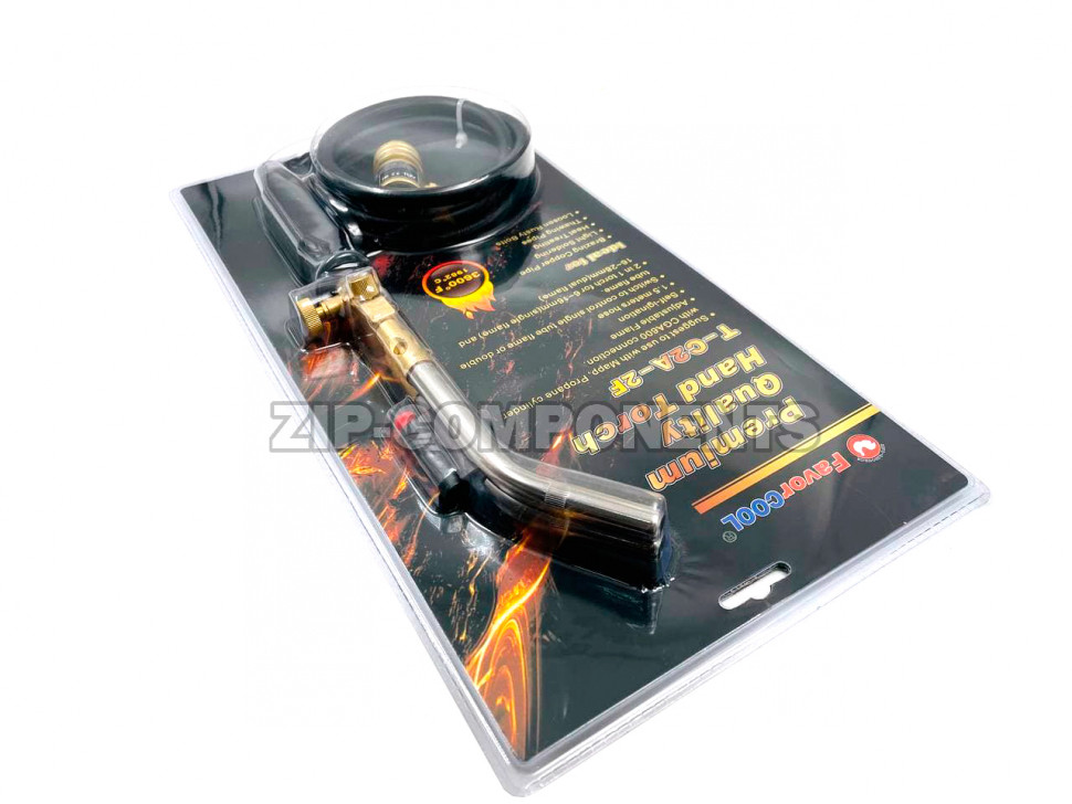 Горелка (двойная) со шлангом (1,5м) и поджигом FavorCool T-C2A-2F