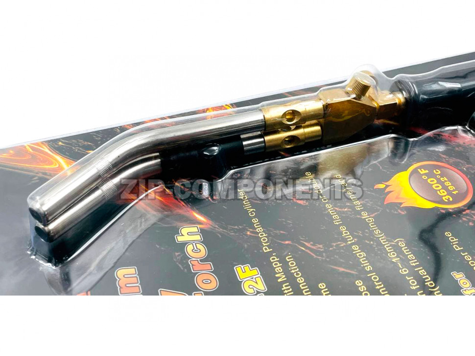 Горелка (двойная) со шлангом (1,5м) и поджигом FavorCool T-C2A-2F