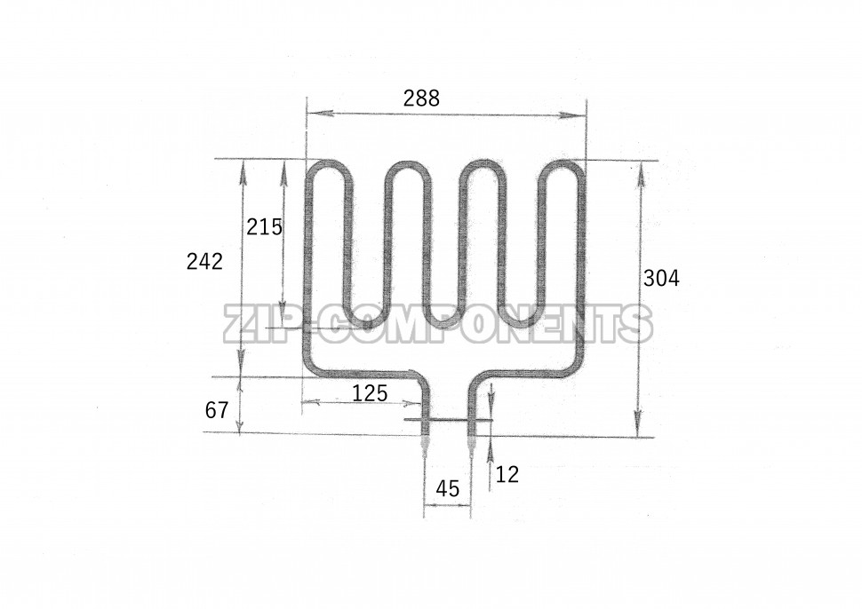 ТЭН для саун HARVIA 1700W 215 А 8/1,7 Т 220