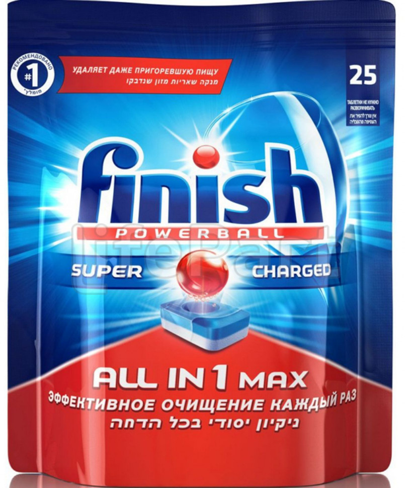 Таблетки Finish для посудомоечных машин Bosch 17001403