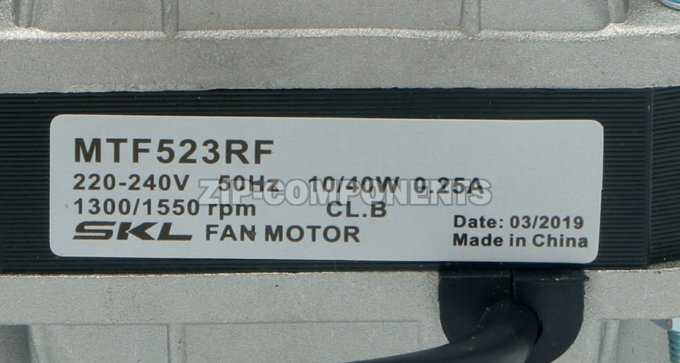 Микродвигатель 10Вт 1300/1550RPM CU/AL SKL