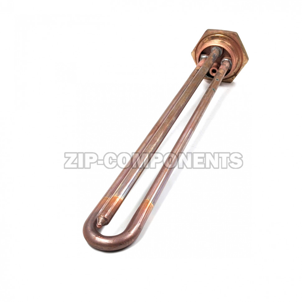 Тэн для водонагревателя 1500w-220v RDT TWC анод М6 резьба Thermowatt 182200, D-42мм, H-290 мм