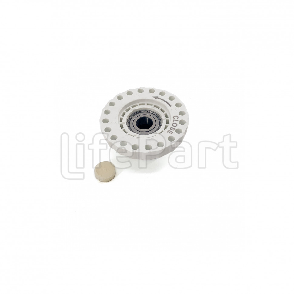 Суппорт с подшипником 6203 SKF для Zanussi-Electrolux-AEG со стороны шкива, аналог cod099