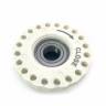 Суппорт с подшипником 6204 SKF для Zanussi-Electrolux-AEG с противоположной стороны шкива, аналог cod062