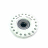 Суппорт с подшипником 6204 SKF для Zanussi-Electrolux-AEG со стороны шкива, аналог cod061