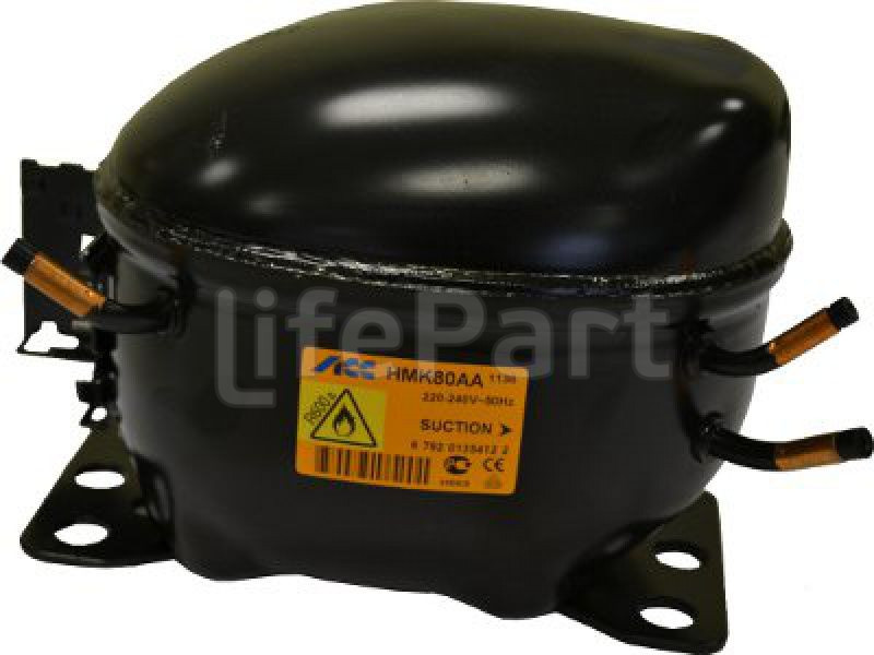 Компрессор HMK80AA (Вт при -23.3°) 136 Вт, R600 Италия
