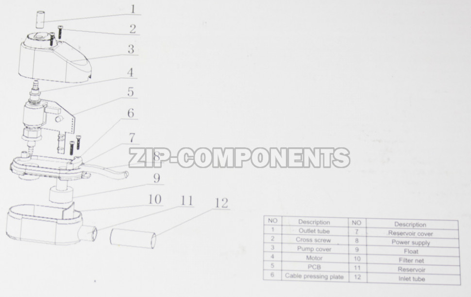 Дренажный насос PC - 12 C