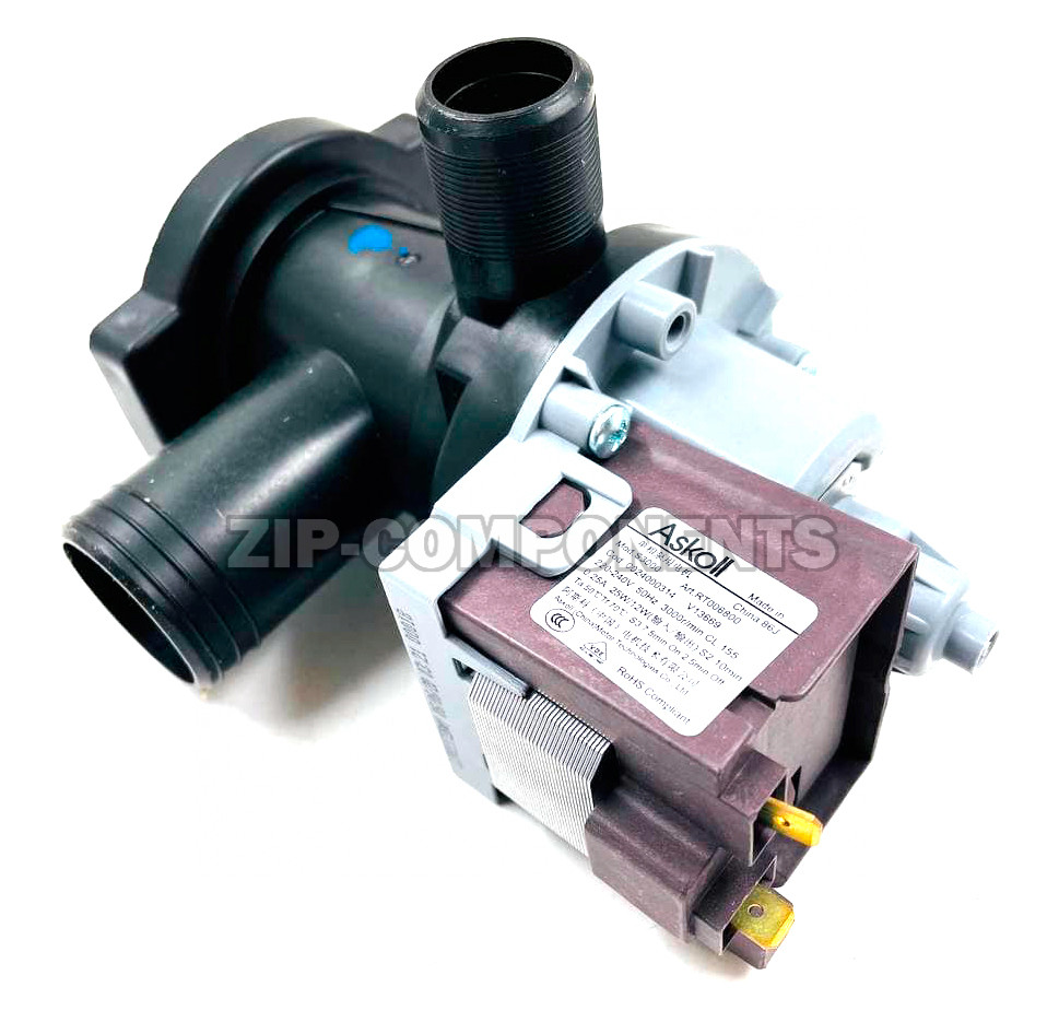 Помпа Askoll с улиткой стиральной машины Haier 0024000314