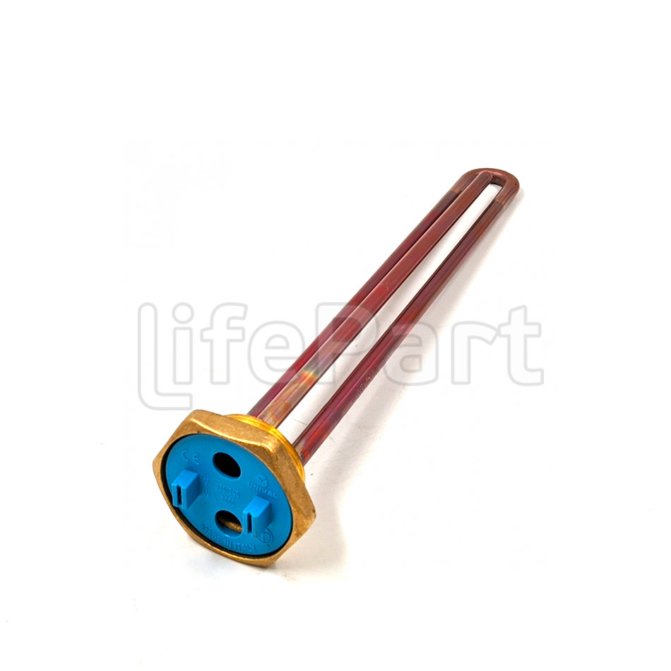 ТЭН Unival для водонагревателя (RDT, 1 1/4, 2000W, D48, Без анода, L275) Италия