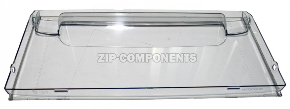 Панель ящика прозрачная 195x430мм холодильника Атлант 774142101100
